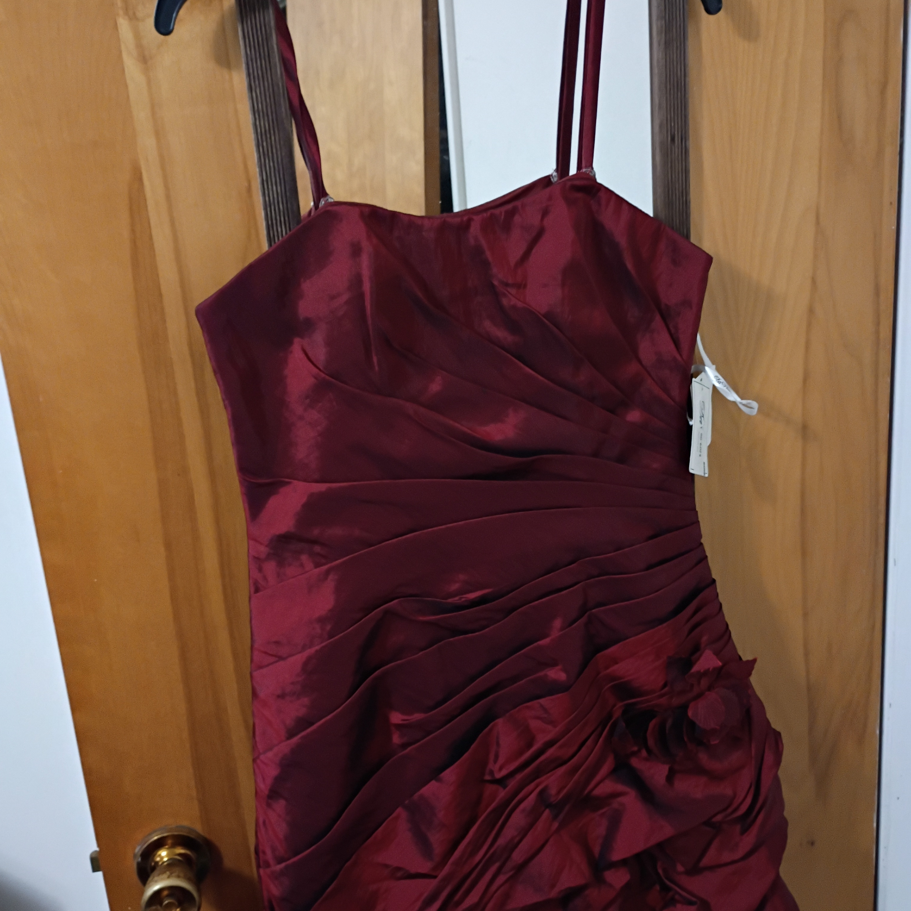 Davinci Burgundy Mini Dress